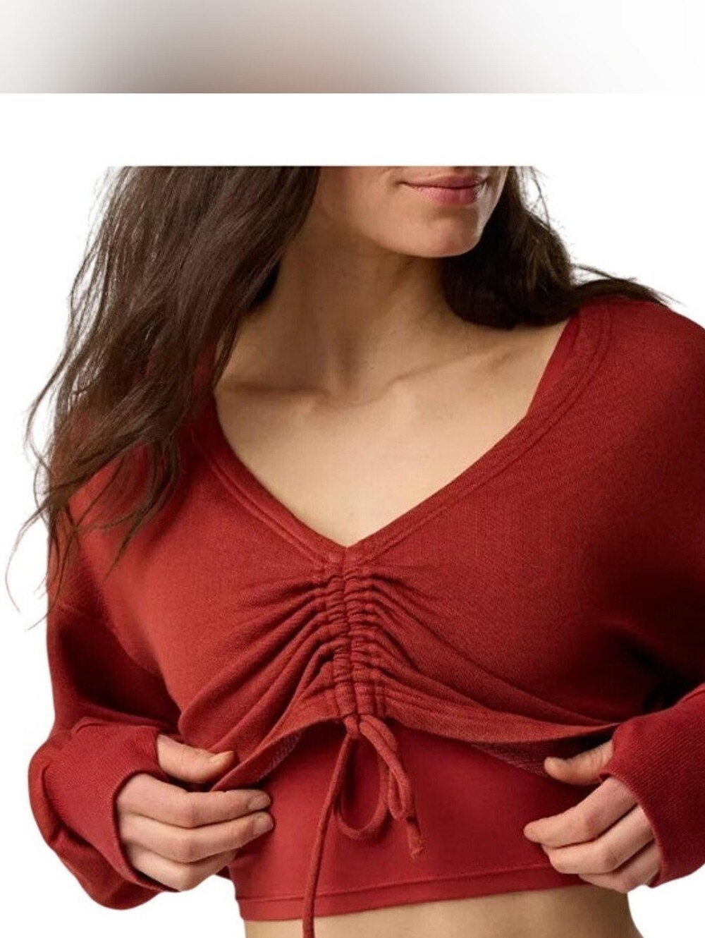 Terry Ruched Top